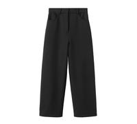MANGO Pantaloni con piega frontale 'Louis' nero Donna MANGO 34