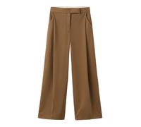 MANGO Pantaloni con piega frontale 'Milo' terra d'ombra Donna MANGO 36