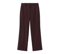MANGO Pantaloni con piega frontale 'PBBERGEN' rosso scuro Donna MANGO 44
