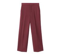 MANGO Pantaloni con piega frontale rosso scuro Donna MANGO 40
