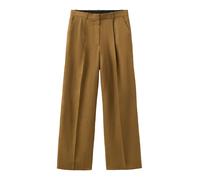 MANGO Pantaloni con piega frontale 'Tempoli' oliva Donna MANGO 42