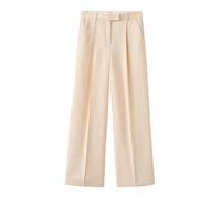 MANGO Pantaloni con piega frontale 'Veronica' nudo Donna - Abbigliamento - Taglie comode - Pantaloni MANGO 38
