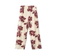 MANGO Pantaloni con pieghe 'Lola' nudo / borgogna Donna - PROMO - Pantaloni - Pantaloni a palazzo MANGO 40