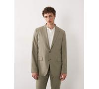 Mango - Paris - Blazer super slim color fungo in coordinato-Marrone 52
