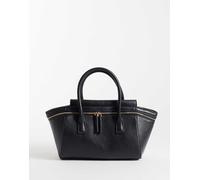Mango piccola city bag nera-Nero No Size