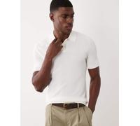 Mango - Polo in maglia a coste écru-Neutro 2XL