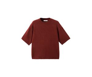 MANGO Pullover 'Acrilla' ruggine Donna - PROMO - Pullover e cardigan - Maglioni - Pullover a maglia fine MANGO M