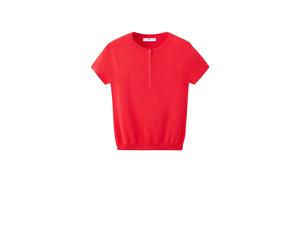 MANGO Pullover 'BASINAP' rosso chiaro Donna - Abbigliamento - Pullover e cardigan - Maglioni - Pullover in maglia fine MANGO XS