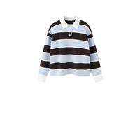 MANGO Pullover 'LOTURO' blu chiaro / marrone scuro / bianco Donna - Abbigliamento - Taglie comode - Pullover e cardigan - Pullover MANGO M