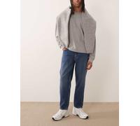 Mango - Sammy - Jeans affusolati in 100% cotone blu slavato 46