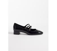 Mango - Scarpe Mary Jane nere con tacchetti a spillo-Nero 40