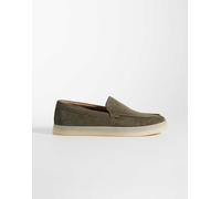 Mango - Scarpe scamosciate kaki-Verde 44