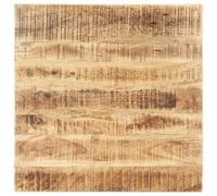 Mango Solid Wood Table Top, 80 x 80 cm, 25 - 27 mm, per desktop o desk