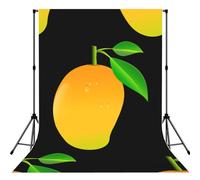Mango stampato fotografia sfondo, panno resistente del poliestere della grinza, video dello studio del ritratto tende