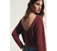 Mango - Teen - Top in maglia rosa con spalle scoperte-Arancione M