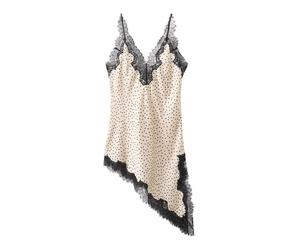 MANGO Top crema / nero Donna MANGO S