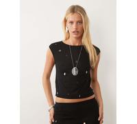 MANGO Top 'DARKY' nero Donna - PROMO - Maglie e top - Top - Top eleganti MANGO S