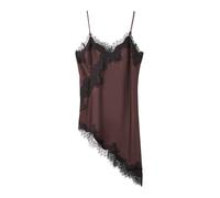 MANGO Top 'PEARL' bordeaux / nero Donna MANGO S