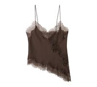 MANGO Top 'Tity' cioccolato Donna MANGO S