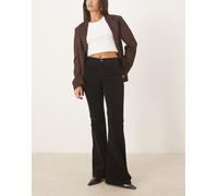 Mango - Violeta - Jeans a zampa neri in 100% cotone-Nero 40