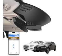 MANGOAL 4K UHD 2160P Dash Cam Auto, Aspetto OEM Dashcam, Personalizzata per Volvo XC60 2018 2019 2020 2021 (Modello C), T5 T6, Registrazione in loop, Sensore G, WiFi & App, Scheda da 64 GB