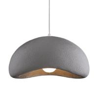 -Mangola in polistirene ad Alta densità, Luce a Sospensione Industriale, lampadario a Testa Singola a Vite E27, Soggiorno del Soggiorno Cucina di Illuminazione Decorativa per la Cucina