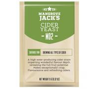 Mangrove Jack's Yeast Cider M02 Craft Series Yeast 9g treats 23L by Mangrove Jack's