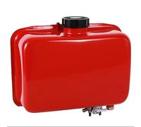 MANGRY L40 ASSEMBLAGGIO Serbatoio Carburante 2.3L Adatto for YANMAR L48 E più 2KW 3KW 211CC 247CC Diesel Rosso O Nero con Tappo E Rubinetto VALVOLA Completo (Color : Red Tank Assy)