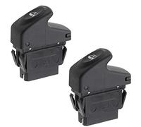 MangWany 2Pacs interruttore alzacristalli elettrici porta specchio pulsante di controllo per Kangoo MK1 Cli0 II 7700838100