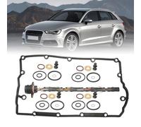 MangWany Line Set ugello pompa 038971600 compatibile con Leon Toledo Golf A3 A4 A6 1.9 2.0 TDI AXB AXR AJM iniettore kit cablaggio cablaggio
