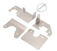 MangWany Serratura per portiera posteriore e protezione antifurto Prick Stop per Ducato, Boxer, Jumper H1, H2, H3, accessori per camper con piolo pieghevole 6mm x 45mm zincato galvanicamente