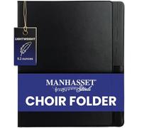 Manhasset Cartella per coro con cinturino da polso, per spartiti musicali, per membri del coro