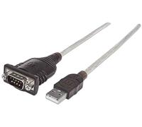 MANHATTAN 151856 - Convertitore USB-A, 1 RS232, 9 poli, FT232RL, 0,45 m