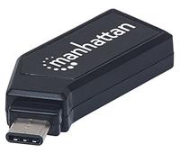 Manhattan 102001 Mini Lettore/Scrittore Multi-Card USB-C