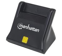 Manhattan 102025 lettore di card readers Interno USB USB 2.0 Nero
