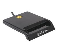 Manhattan 102049 USB 2.0 1,05 m Nero 60 g lettore a contatto esterno