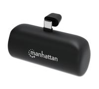 Manhattan 102636 batteria portatile Ioni di Litio 5000 mAh Nero (POWER BANK 5000 MAH 10W - USB-C-KICKSTAND) NEW