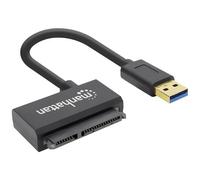 Manhattan 130424 Dischi rigidi/SSD Adattatore [1x Spina A USB 3.2 Gen 1 (USB 3.