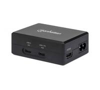 Manhattan 130554 replicatore di porte e docking station per laptop USB 3.2 Gen 1