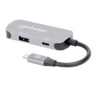 Manhattan 130707 Docking station USB-C® USB-C auf HDMI 3-in-1 Docking-Konverter