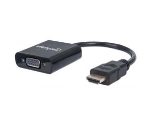 Manhattan 151436 cavo e adattatore video 0,3 m HDMI tipo A (Standard) VGA (D-Sub