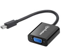 Manhattan 151504 Adattatore Mini DisplayPort (Thunderbolt) a VGA Attivo Nero