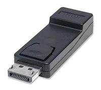 Manhattan 151993 Adattatore Displayport Dp Maschio HDMI Femmina, Nero