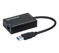 Manhattan 152297 Convertitore USB-A a Fibra Ottica SFP Nero