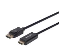 Manhattan 152662 cavo e adattatore video 1 m DisplayPort HDMI Nero NEW