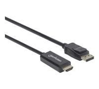 Manhattan 152662 DisplayPort / HDMI Cavo adattatore Spina DisplayPort, Spina HD