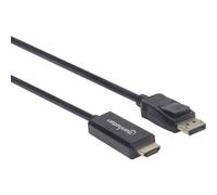 Manhattan 152679 DisplayPort / HDMI Cavo adattatore Spina DisplayPort, Spina HD