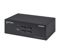 Manhattan Switch KVM HDMI 4 porte Doppio monitor