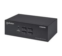 Manhattan 153539 switch per keyboard-video-mouse [kvm] Nero (153539)