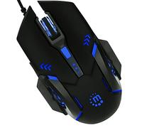 Manhattan 179256 Mouse Ottico USB Gaming 3200 Dpi Retroilluminazione LED RGB